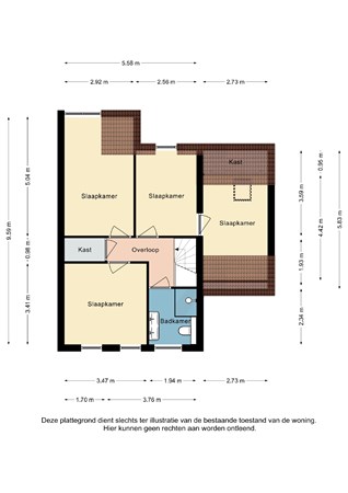 Plattegrond - Taan-Del 27, 6287 BL Eys - Taan-Del 27 Eys - Verdieping 2D.jpg